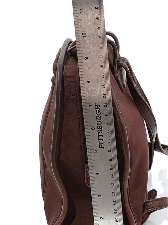 Vintage Coach Mini Backpack Brown Leather 90s Small Daypack main image 10